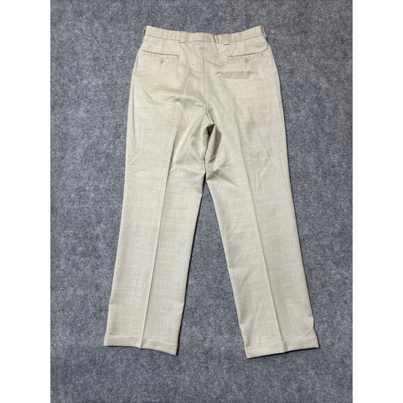 Men's Cream Cargo Pants - Picture 2 of 8